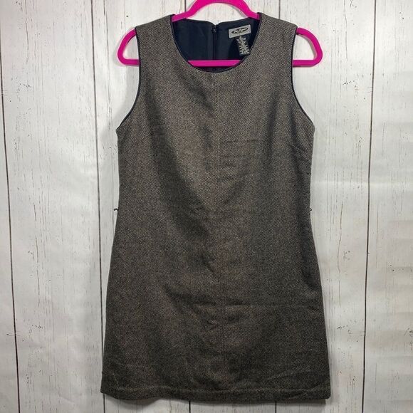 Gap Premium Wool Blend Sleeveless Sheath Dress Size 10 Classic Workwear Career - Picture 1 of 14